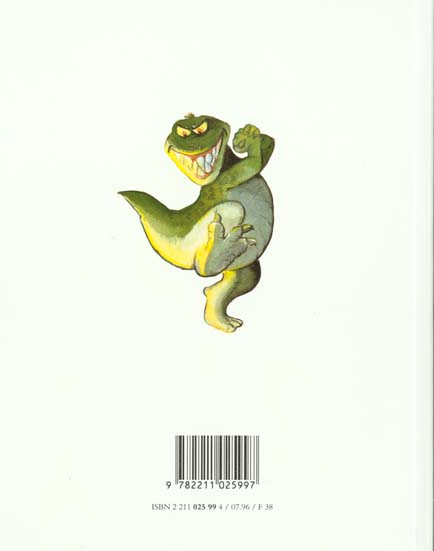 Quatrième de couverture de « TYRANNO - L'ESPECE DE SALE TRICHEUR »