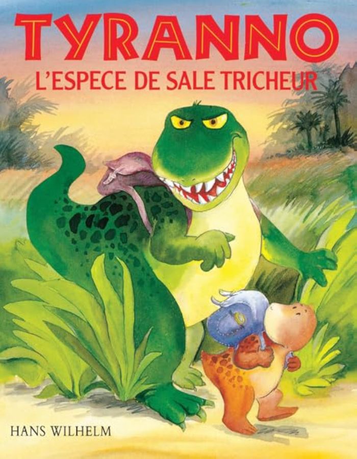Couverture du livre « TYRANNO - L'ESPECE DE SALE TRICHEUR », librairie Les Contes Infusés à Corte