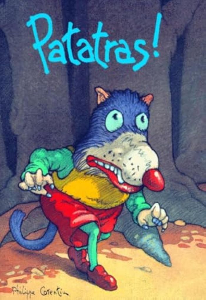 Couverture du livre « PATATRAS » de Philippe Corentin, librairie Les Contes Infusés à Corte