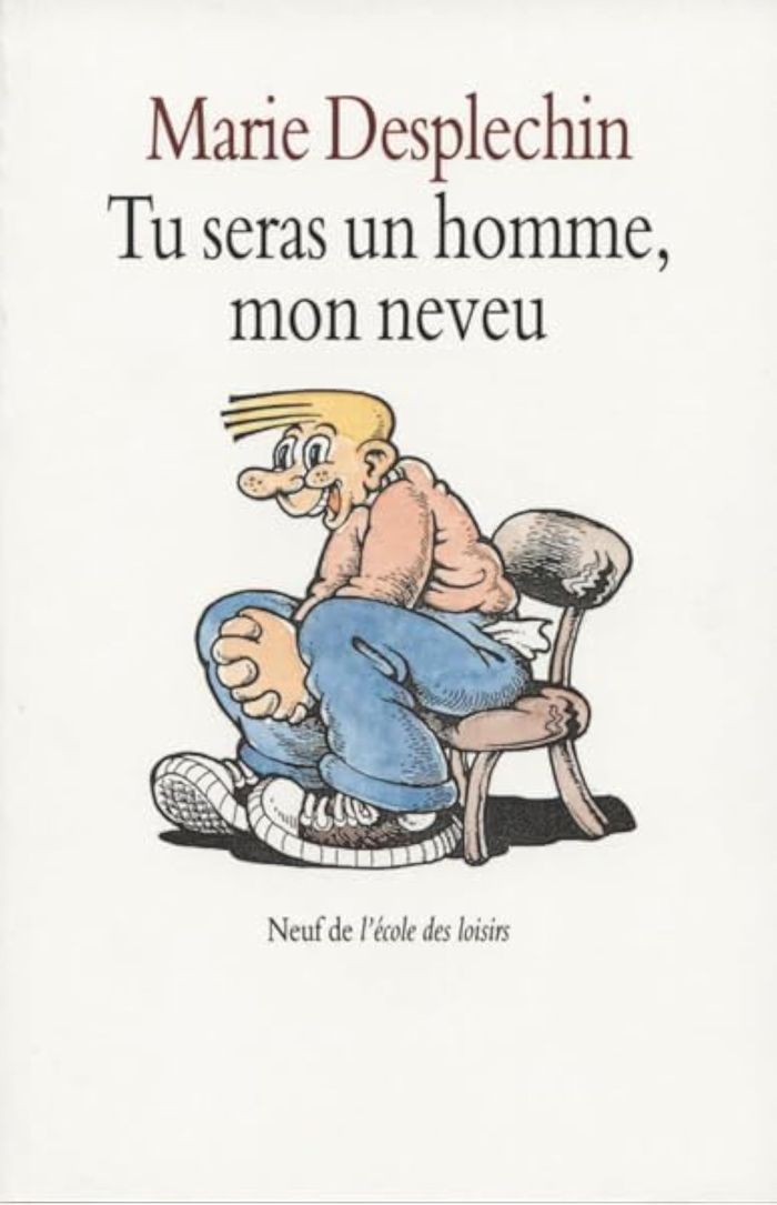 Couverture du livre « TU SERAS UN HOMME, MON NEVEU » de Desplechin/crumb, librairie Les Contes Infusés à Corte