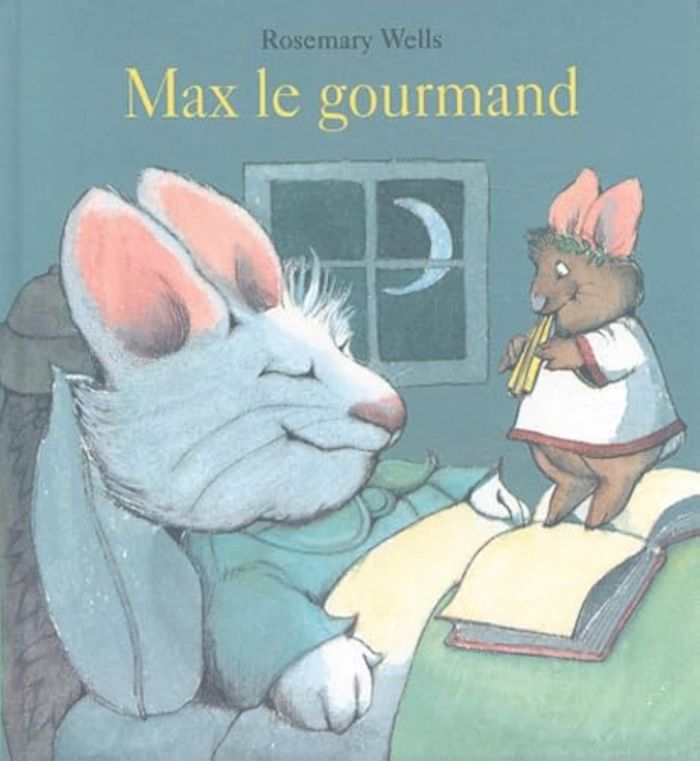 Couverture du livre « MAX LE GOURMAND », librairie Les Contes Infusés à Corte