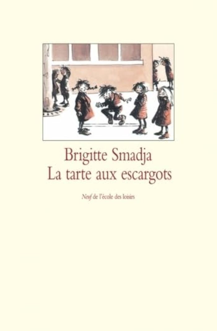 Couverture du livre « LA TARTE AUX ESCARGOTS » de Brigitte Smadja, librairie Les Contes Infusés à Corte