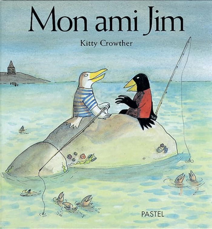 Couverture du livre « MON AMI JIM » de Kitty Crowther, librairie Les Contes Infusés à Corte