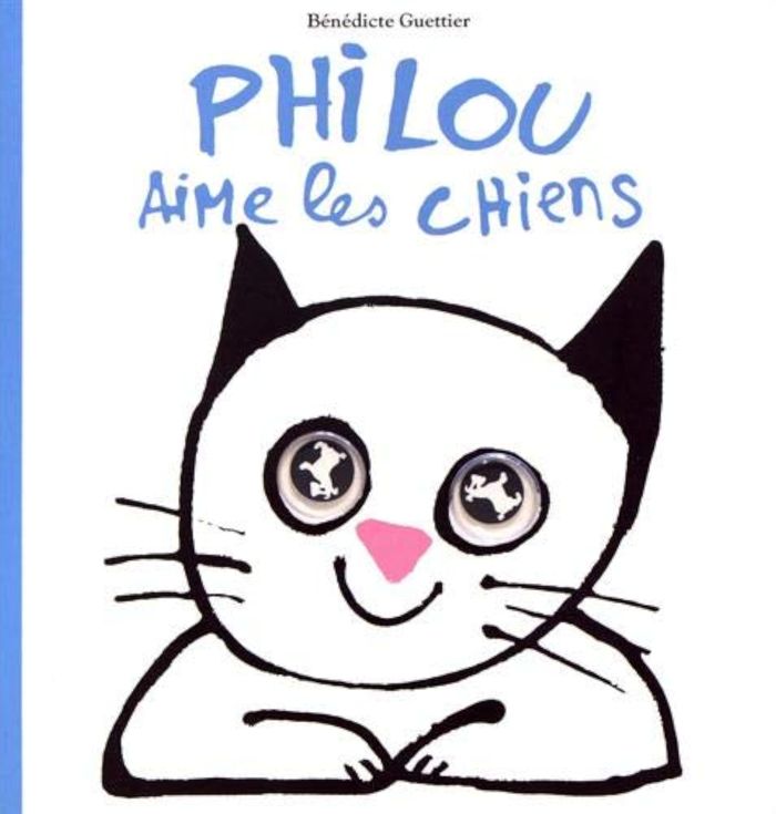 Couverture du livre « PHILOU AIME LES CHIENS », librairie Les Contes Infusés à Corte