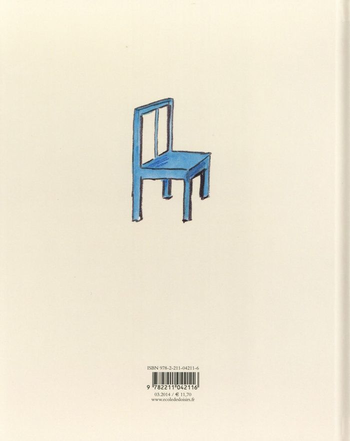 Quatrième de couverture de « CHAISE BLEUE (LA) »