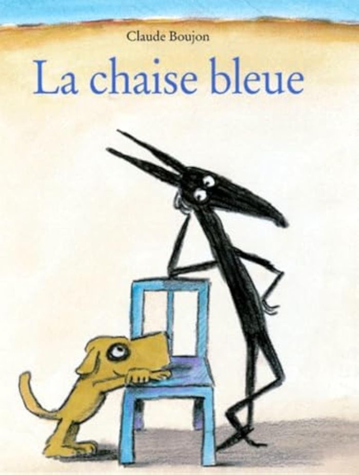 Couverture du livre « CHAISE BLEUE (LA) » de Claude Boujon, librairie Les Contes Infusés à Corte