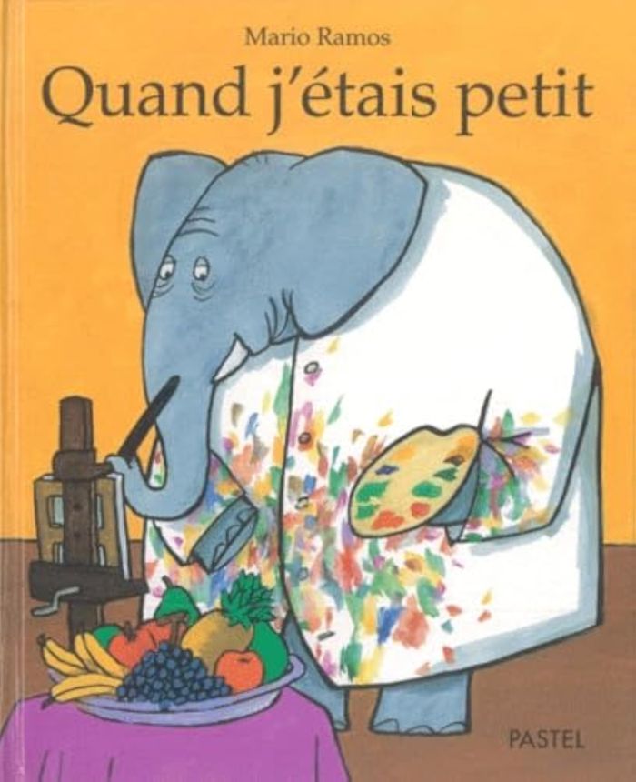 Couverture du livre « QUAND J ETAIS PETIT » de Mario Ramos, librairie Les Contes Infusés à Corte
