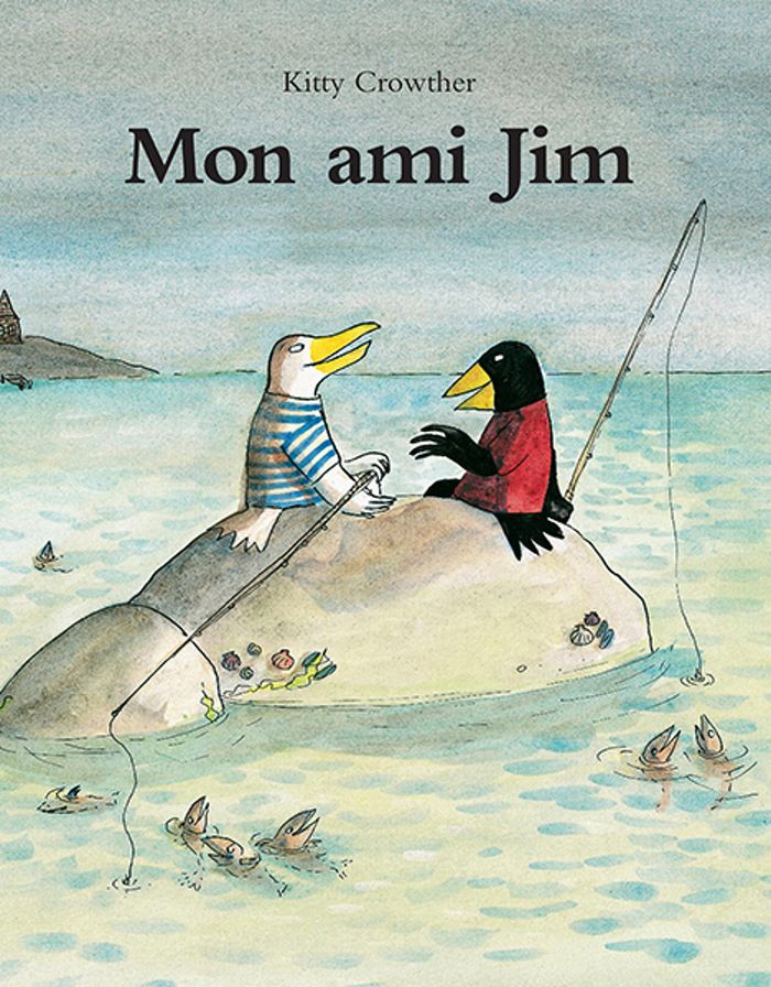 Couverture du livre « MON AMI JIM » de Kitty Crowther, librairie Les Contes Infusés à Corte