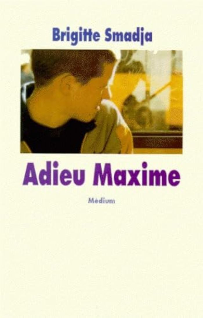 Couverture du livre « ADIEU MAXIME » de Smadja/cohen, librairie Les Contes Infusés à Corte