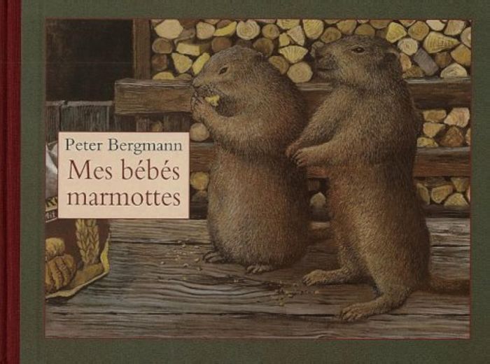 Couverture du livre « BEBES MARMOTTES (MES) », librairie Les Contes Infusés à Corte