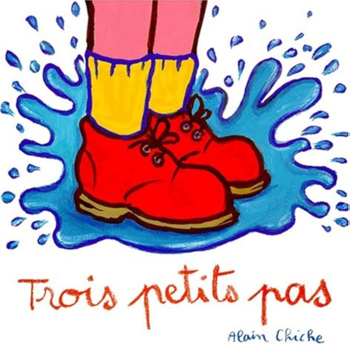 Couverture du livre « TROIS PETITS PAS » de Alain Chiche, librairie Les Contes Infusés à Corte