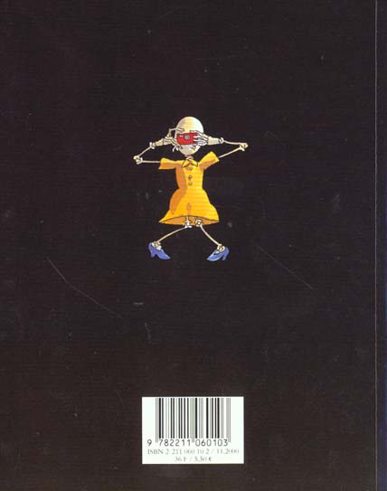 Quatrième de couverture de « BONJOUR MADAME LA MORT »