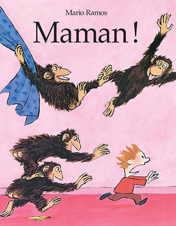 Couverture du livre « MAMAN ! » de Mario Ramos, librairie Les Contes Infusés à Corte
