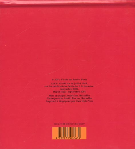 Quatrième de couverture de « GRRR ! »