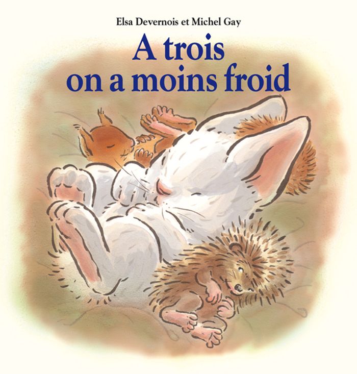 Couverture du livre « A TROIS ON A MOINS FROID », librairie Les Contes Infusés à Corte