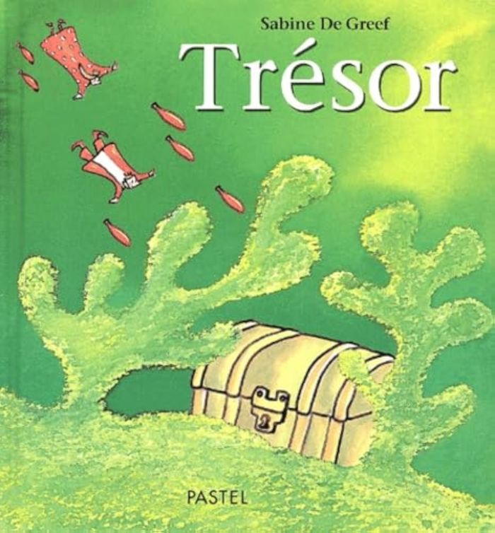 Couverture du livre « TRESOR » de De Greef Sabine, librairie Les Contes Infusés à Corte