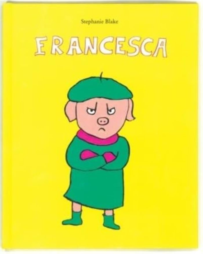 Couverture du livre « FRANCESCA » de Stephanie Blake, librairie Les Contes Infusés à Corte