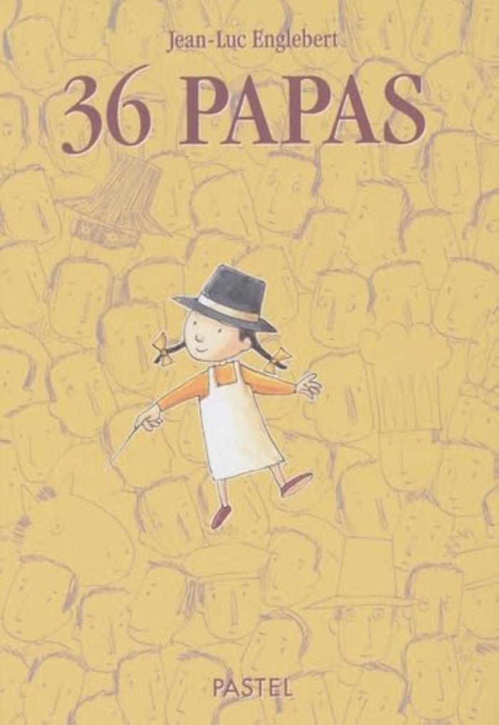 Couverture du livre « 36 PAPAS », librairie Les Contes Infusés à Corte