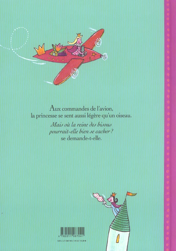 Quatrième de couverture de « LA REINE DES BISOUS »