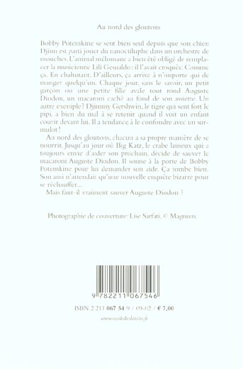 Quatrième de couverture de « BOBBY POTEMKINE - T02 - AU NORD DES GLOUTONS »