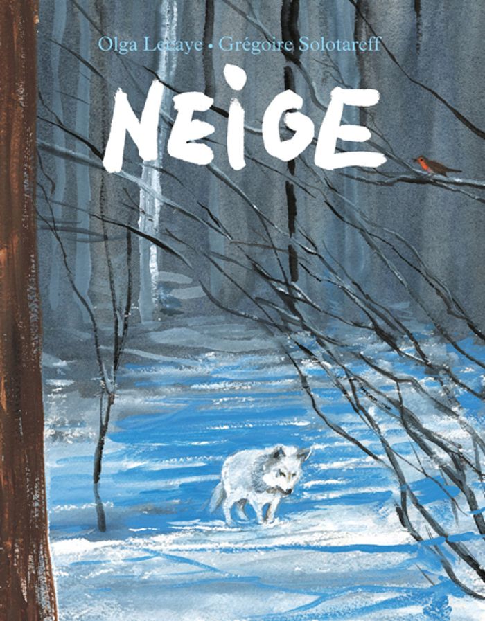 Couverture du livre « NEIGE » de Lecaye/solotareff, librairie Les Contes Infusés à Corte