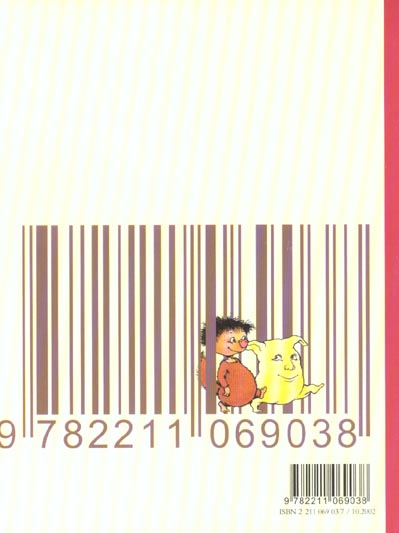 Quatrième de couverture de « LE DOUDOU MECHANT »