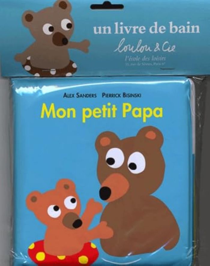 Couverture du livre « MON PETIT PAPA » de Sanders Alex / Bisin, librairie Les Contes Infusés à Corte