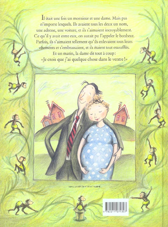 Quatrième de couverture de « MONSIEUR LA DAME ET QUELQUE CHOSE DANS »