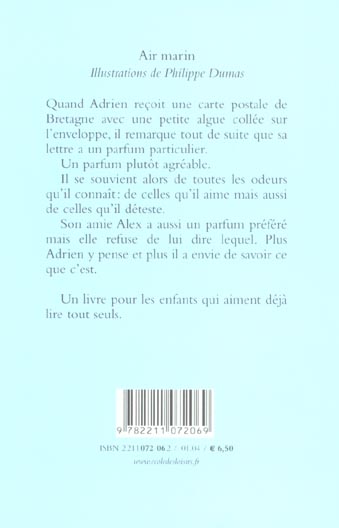 Quatrième de couverture de « AIR MARIN »