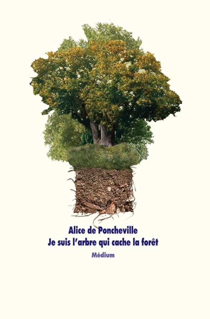 Couverture du livre « JE SUIS L'ARBRE QUI CACHE LA FORET » de Poncheville/juery, librairie Les Contes Infusés à Corte