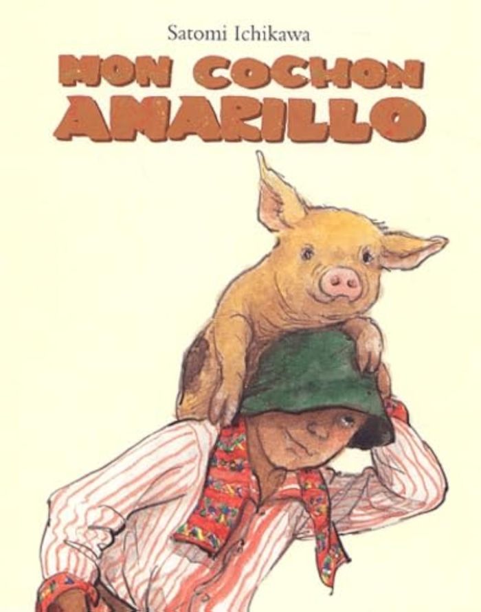 Couverture du livre « MON COCHON AMARILLO », librairie Les Contes Infusés à Corte
