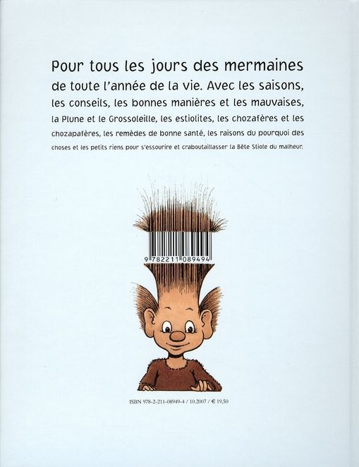 Quatrième de couverture de « ALMANACH OUROULBOULOUCK »