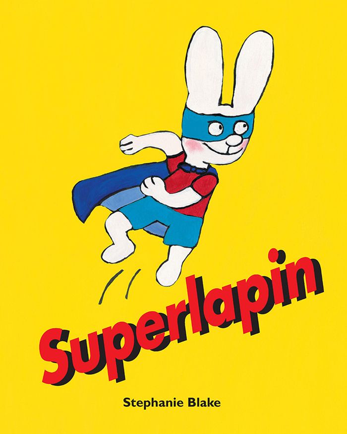 Couverture du livre « SIMON - T03 - SUPERLAPIN » de Stephanie Blake, librairie Les Contes Infusés à Corte