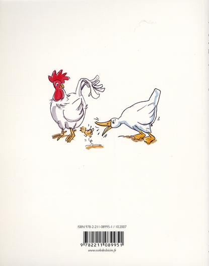 Quatrième de couverture de « PAPA COQ »