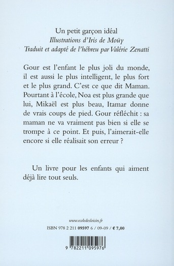 Quatrième de couverture de « Un petit garçon idéal »