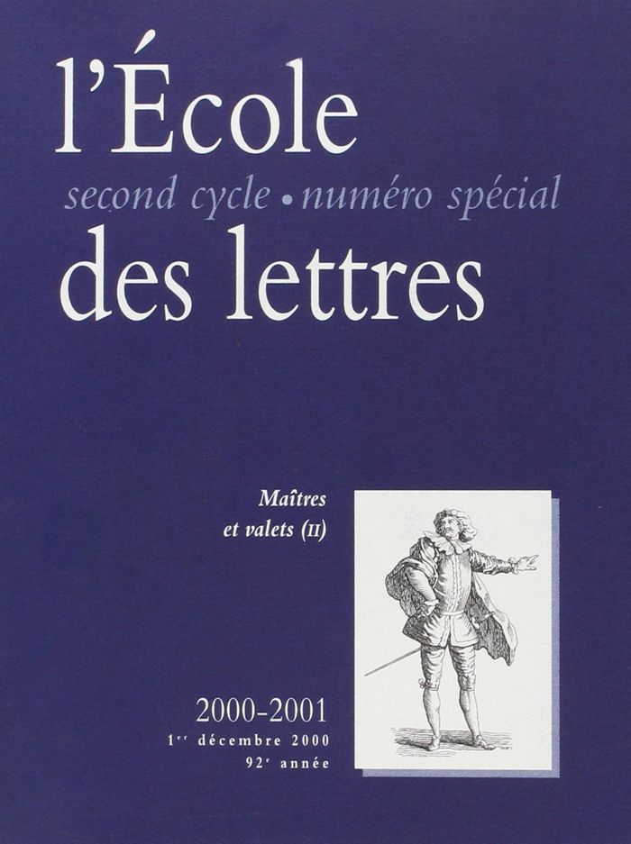 Couverture du livre « MAITRES ET VALETS (2EME VOLUME) REV » de Collectif, librairie Les Contes Infusés à Corte