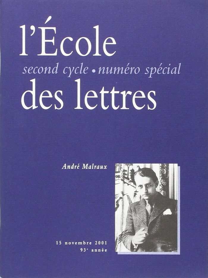 Couverture du livre « MALRAUX REVUE » de Collectif, librairie Les Contes Infusés à Corte