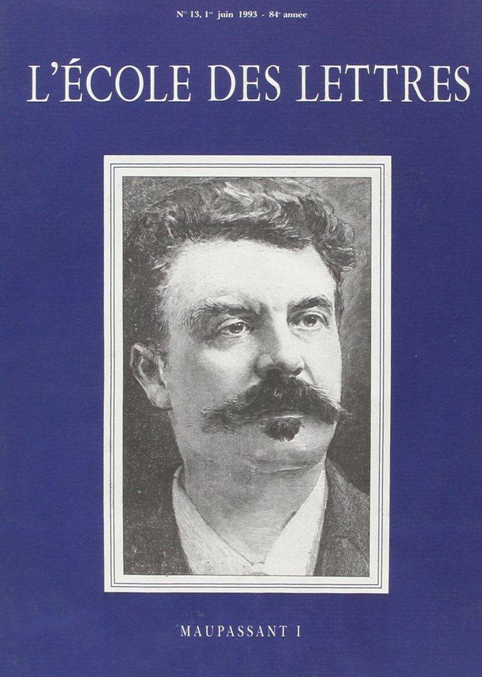 Couverture du livre « MAUPASSANT I ROMANS ET NOUVELLES REV », librairie Les Contes Infusés à Corte