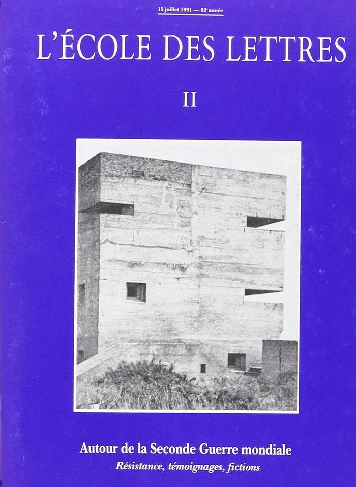 Couverture du livre « AUTOUR DE LA 2EME GUERRE MONDIALE REV » de Collectif, librairie Les Contes Infusés à Corte