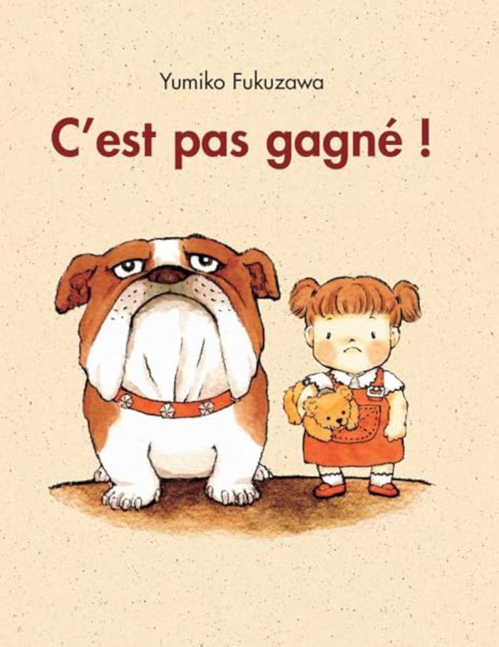 Couverture du livre « C'EST PAS GAGNE ! » de Yumiko Fukuzawa, librairie Les Contes Infusés à Corte