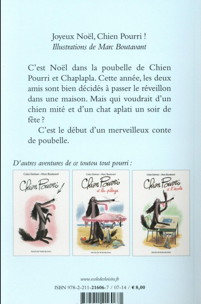 Quatrième de couverture de « CHIEN POURRI - T02 - JOYEUX NOEL CHIEN POURRI »