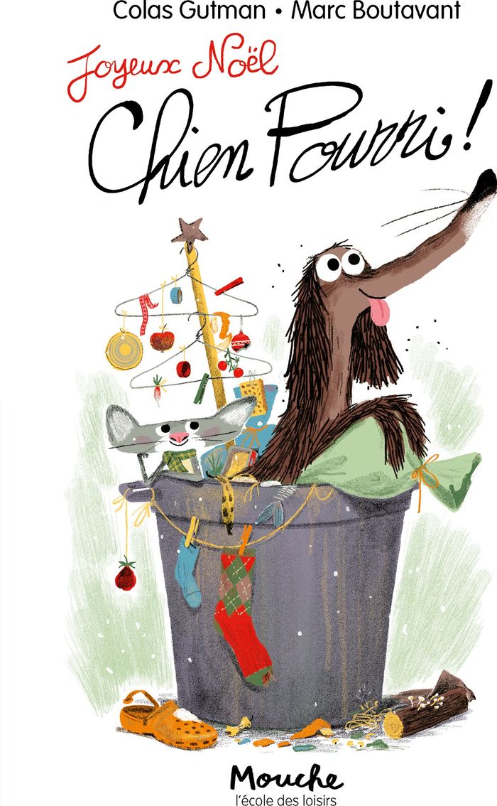 Couverture du livre « CHIEN POURRI - T02 - JOYEUX NOEL CHIEN POURRI », librairie Les Contes Infusés à Corte