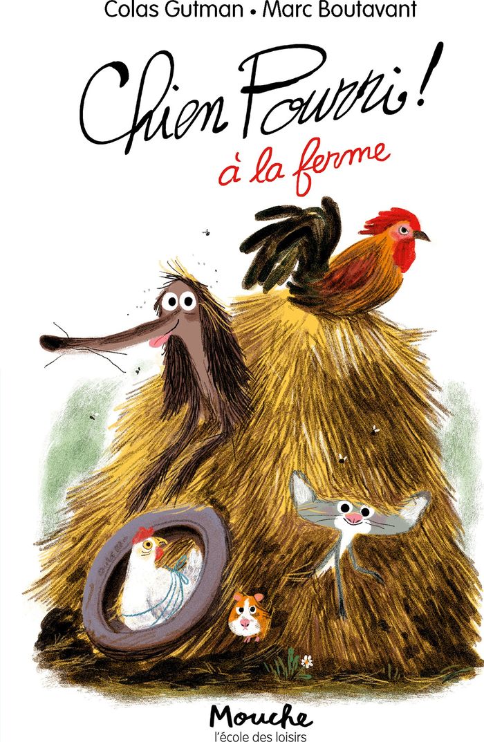 Couverture du livre « CHIEN POURRI - T07 - CHIEN POURRI A LA FERME », librairie Les Contes Infusés à Corte