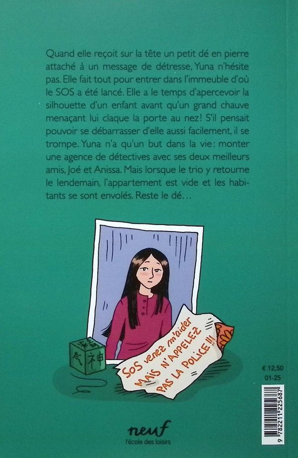 Quatrième de couverture de « Yuna et le dé de jade »
