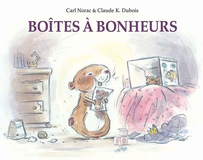 Couverture du livre « LES HISTOIRES DE LOLA : BOITES A BONHEURS » de Dubois/norac, librairie Les Contes Infusés à Corte