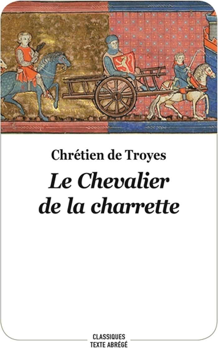 Couverture du livre « Le chevalier de la charrette » de Chrétien de Troyes, librairie Les Contes Infusés à Corte