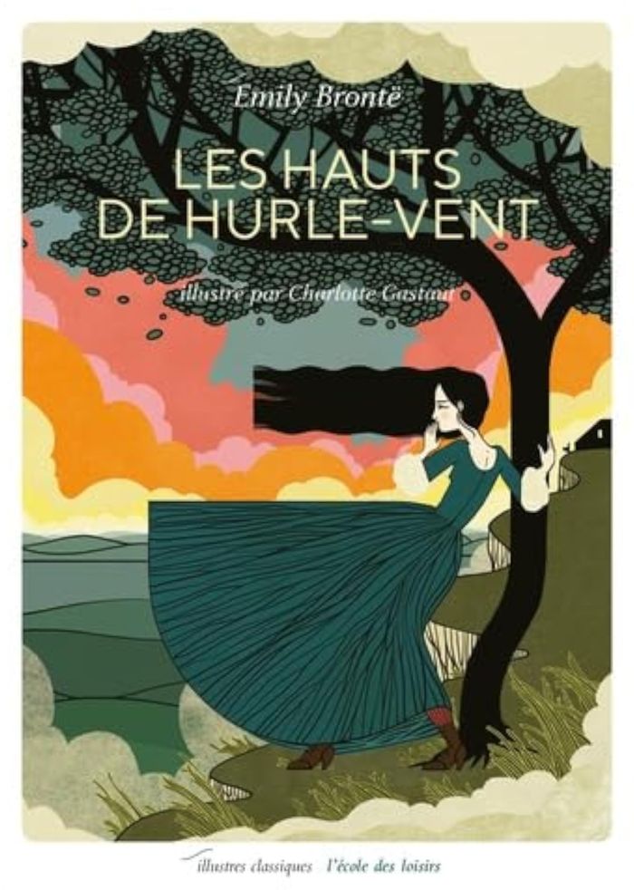 Couverture du livre « Les Hauts de Hurle-Vent » de Emily Brontë, librairie Les Contes Infusés à Corte