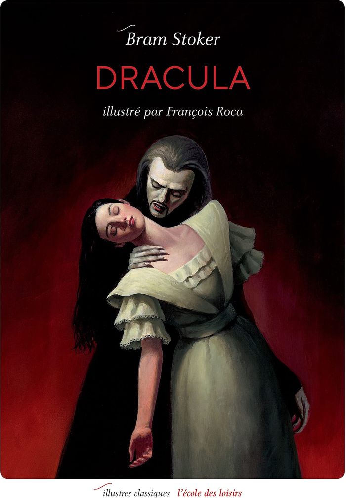 Couverture du livre « Dracula » de Bram Stoker, librairie Les Contes Infusés à Corte