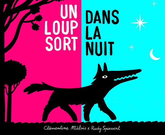 Couverture du livre « Un loup sort dans la nuit » de Clémentine Mélois, librairie Les Contes Infusés à Corte