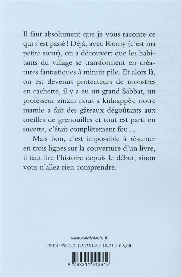 Quatrième de couverture de « Le professeur fou »